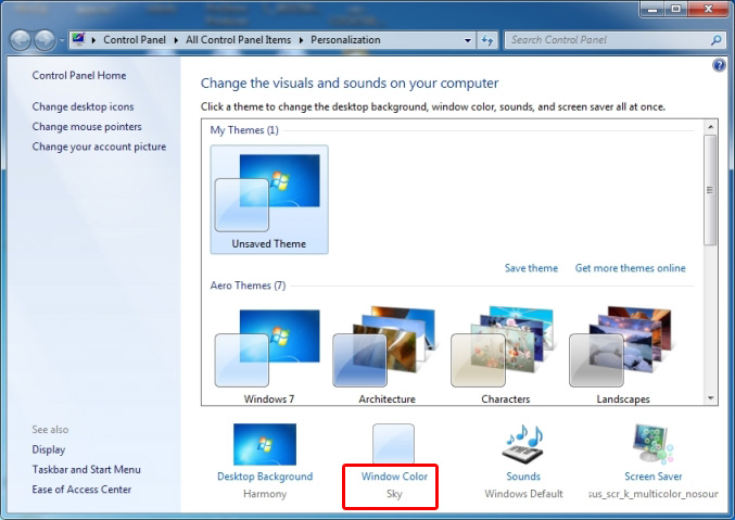 ตั้งขนาดฟอนต์ไอคอนเดสทอปวินโดว 7 change size icon desktop windows 7