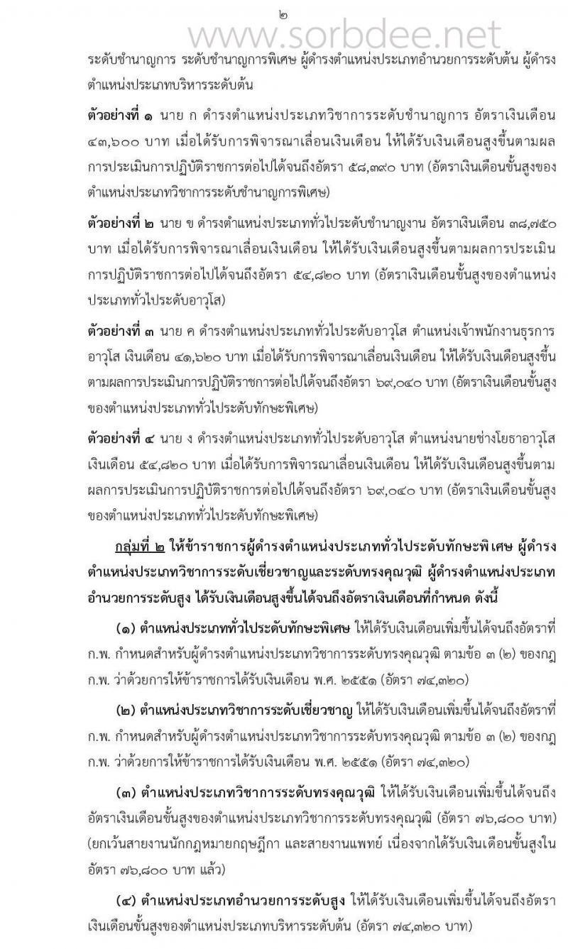 คำถาม-คำตอบ เกี่ยวกับหลักเกณฑ์และวิธีการให้ข้าราชการพลเรือนสามัญได้รับเงินเดือนสูงกว่าขั้นสูงของตำแหน่งที่ได้รับแต่งตั้ง