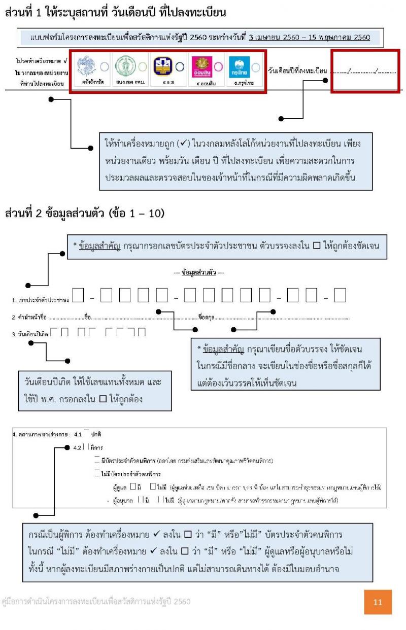 คู่มือการลงทะเบียนผู้มีรายได้น้อย 3 เม.ย. - 15 พ.ค. 60 ต้องเตรียมเอกสารอะไรไปบ้าง ?