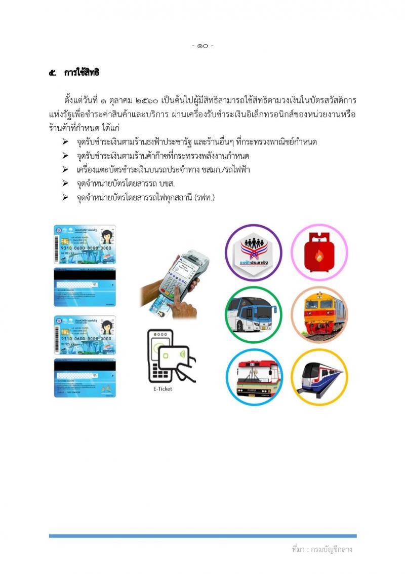 คู่มือ บัตรสวัสดิการแห่งรัฐ บัตรผู้มีรายได้น้อย บัตรคนจน มีอะไรบ้าง ?