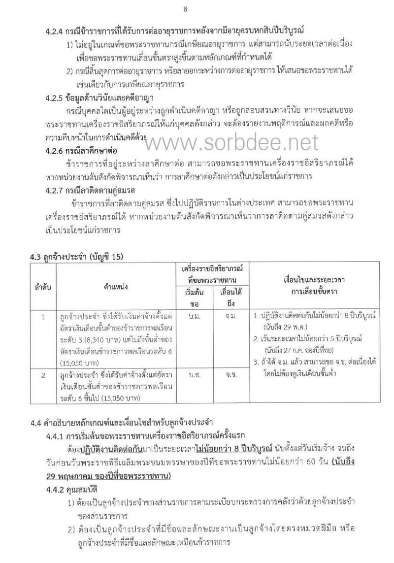 การขอเครื่องราชอิสริยาภรณ์
