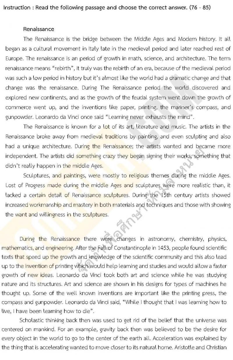 แนวข้อสอบภาค ก.พ. ภาษาอังกฤษ พร้อมเฉลย ชุด 4 ปี 2562 (พี่โย สอบ ก.พ.)