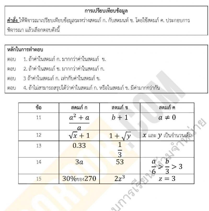 แนวข้อสอบภาค ก.พ. ความรู้ความสามารถทั่วไป ชุด 5 ปี 2562 (พี่โย สอบ ก.พ.)