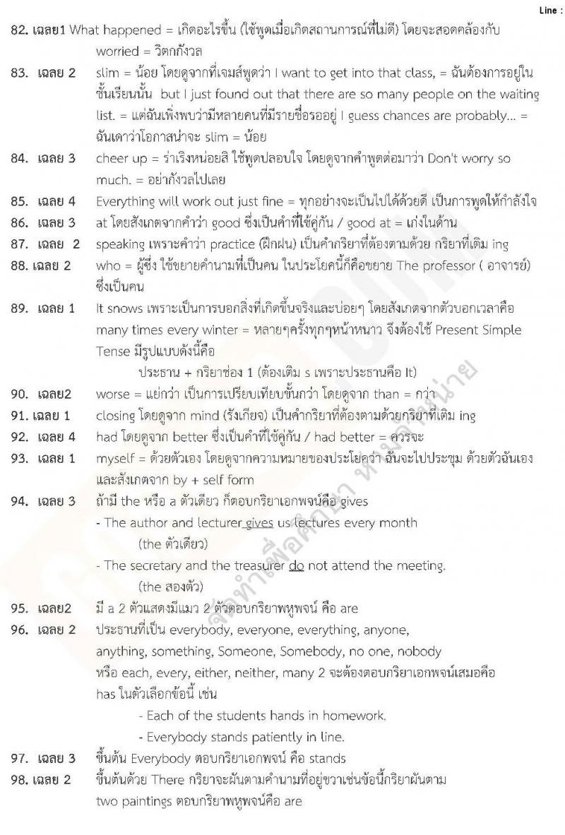 แนวข้อสอบภาค ก ท้องถิ่น ปี 2562 ชุดที่ 5