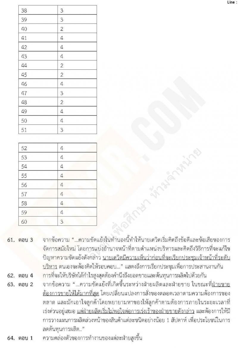 แนวข้อสอบภาค ก ท้องถิ่น ปี 2562 ชุดที่ 6