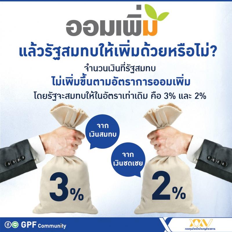 กบข. ออมเพิ่มดีอย่างไร และออมเพิ่มต้องทำอย่างไร