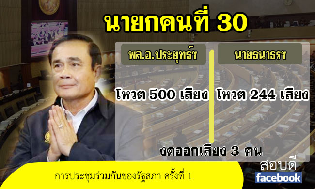 นายกรัฐมนตรีคนที่ 30 ของไทย