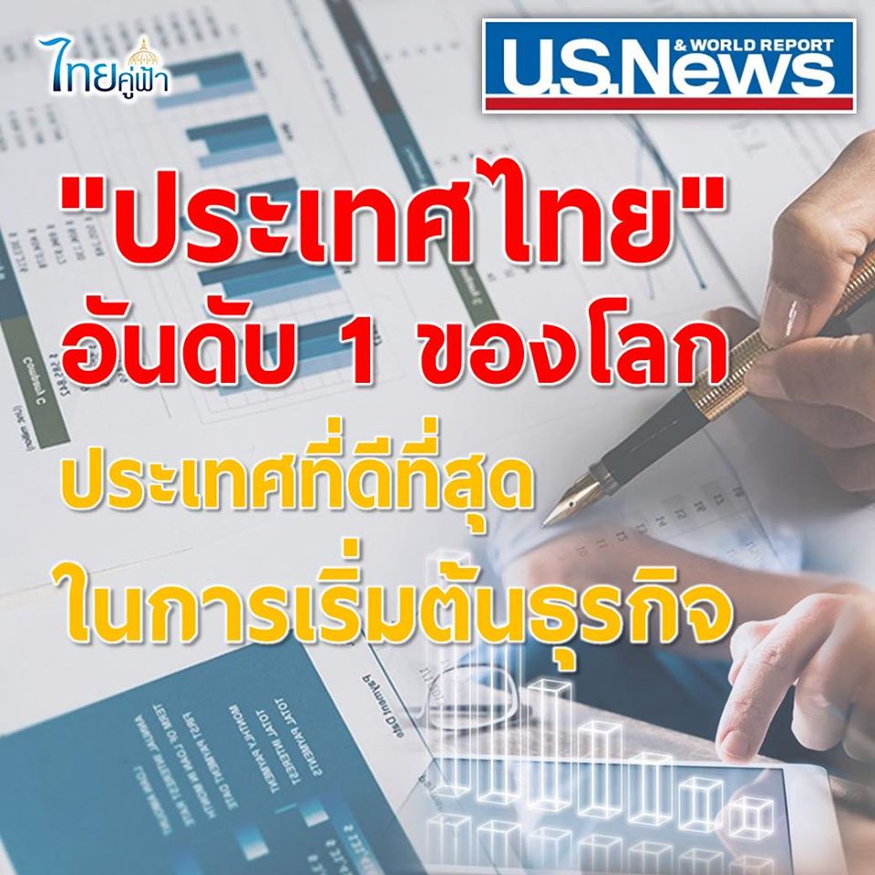 ไทยประเทศที่ดีที่สุดในการเริ่มต้นธุรกิจ