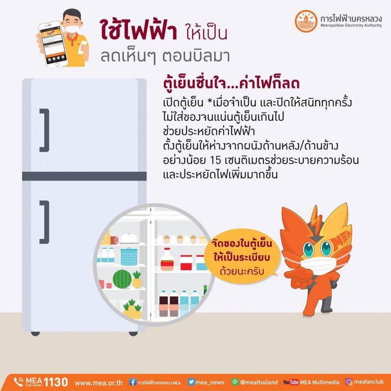 ใช้เครื่องใช้ไฟฟ้าในบ้านให้ประหยัดไฟ