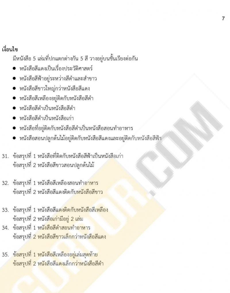 แนวข้อสอบภาค ก ก.พ. ระดับ ป.ตรี ป.โท ชุดที่ 15/2563