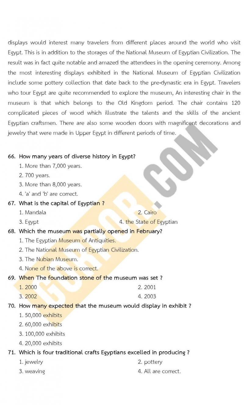 แนวข้อสอบภาค ก ก.พ. ระดับ ป.ตรี-ป.โท ชุด 2/2563