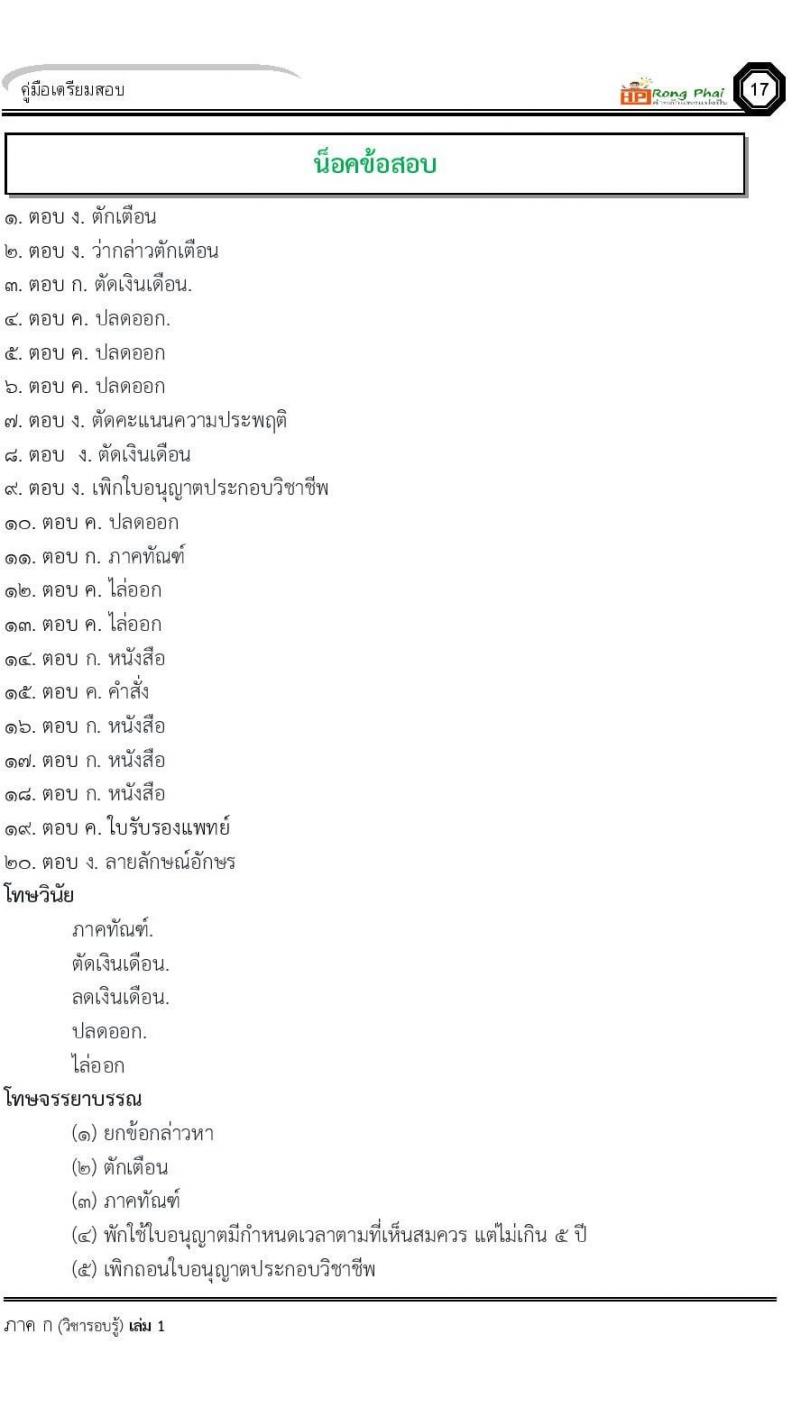 น็อคข้อสอบ ครูผู้ช่วย สพฐ./ท้องถิ่น ปี 2564 ชุด 2 ภาค ก-ข