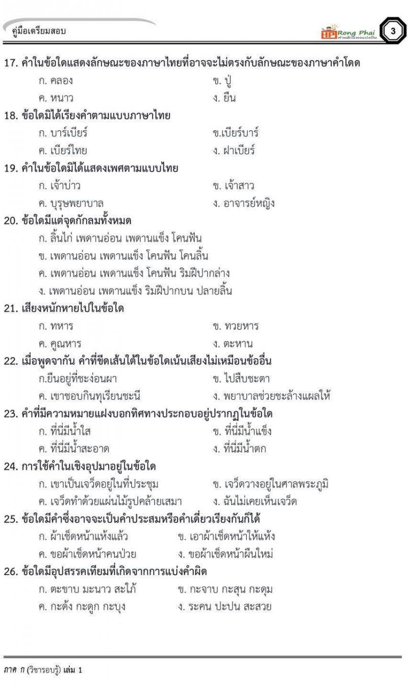 ม.บูรพา ออกข้อสอบท้องถิ่น