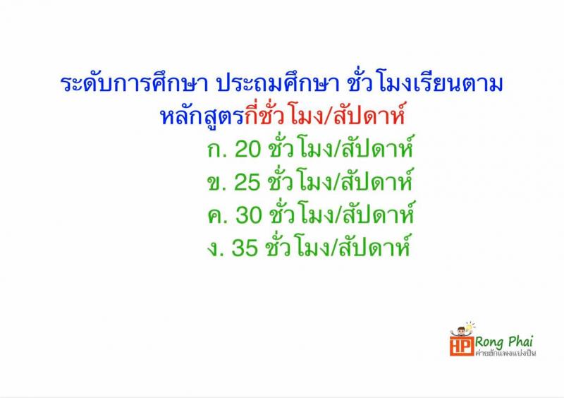แนวข้อสอบ วิชารอบรู้ครูผู้ช่วย กรณีพิเศษ/กรณีทั่วไป