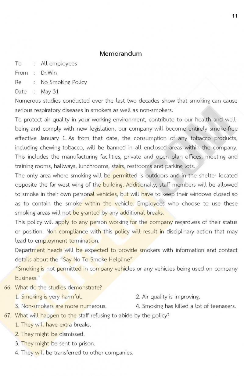 iTest ข้อสอบภาค ก. ก.พ. ระดับ ป.ตรี - ป.โท ชุดที่ 1/2564