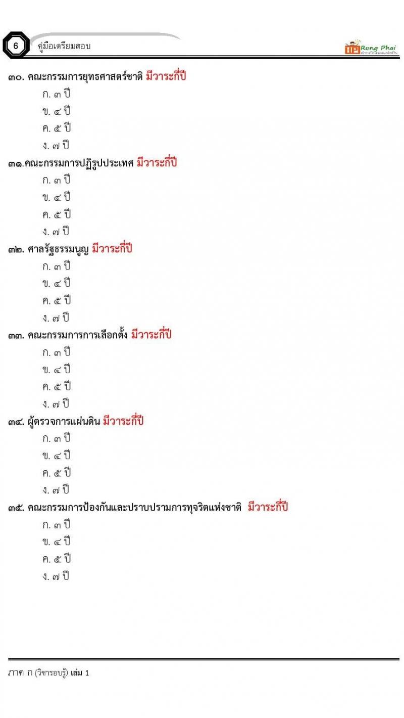 แนวข้อสอบ-เฉลย ภาค ก-ข ครูผู้ช่วย 2564
