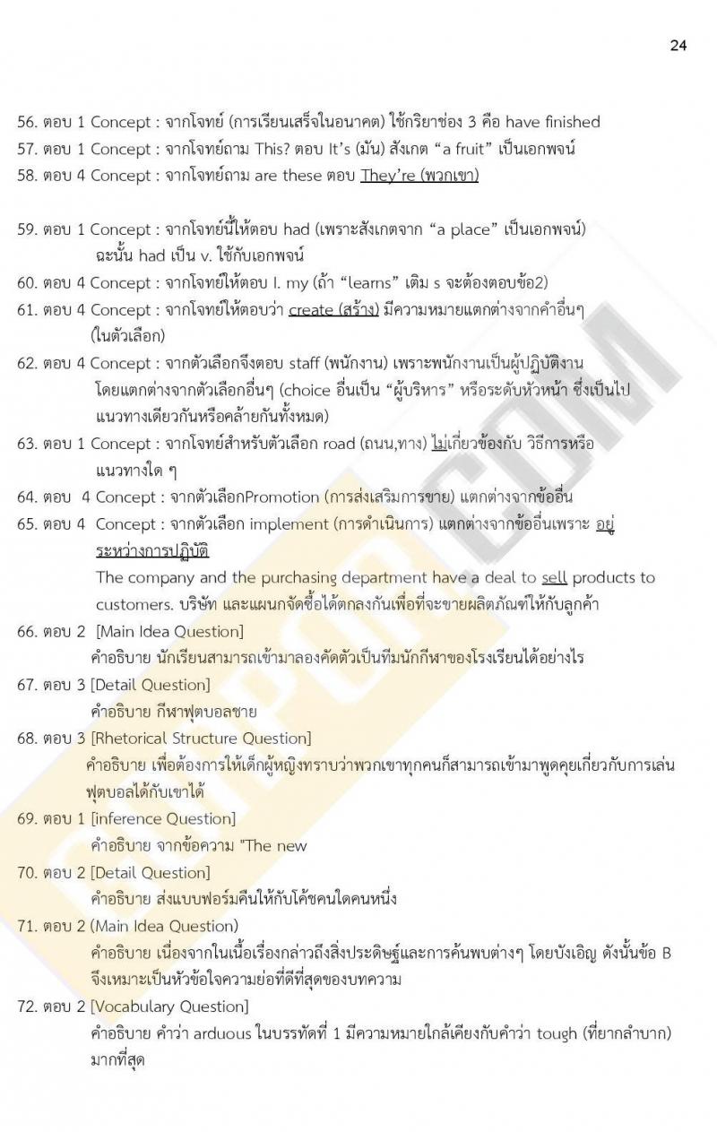 iTest ข้อสอบภาค ก. (e-Exam)  ป.ตรี ป.โท ชุดที่ 5/2564