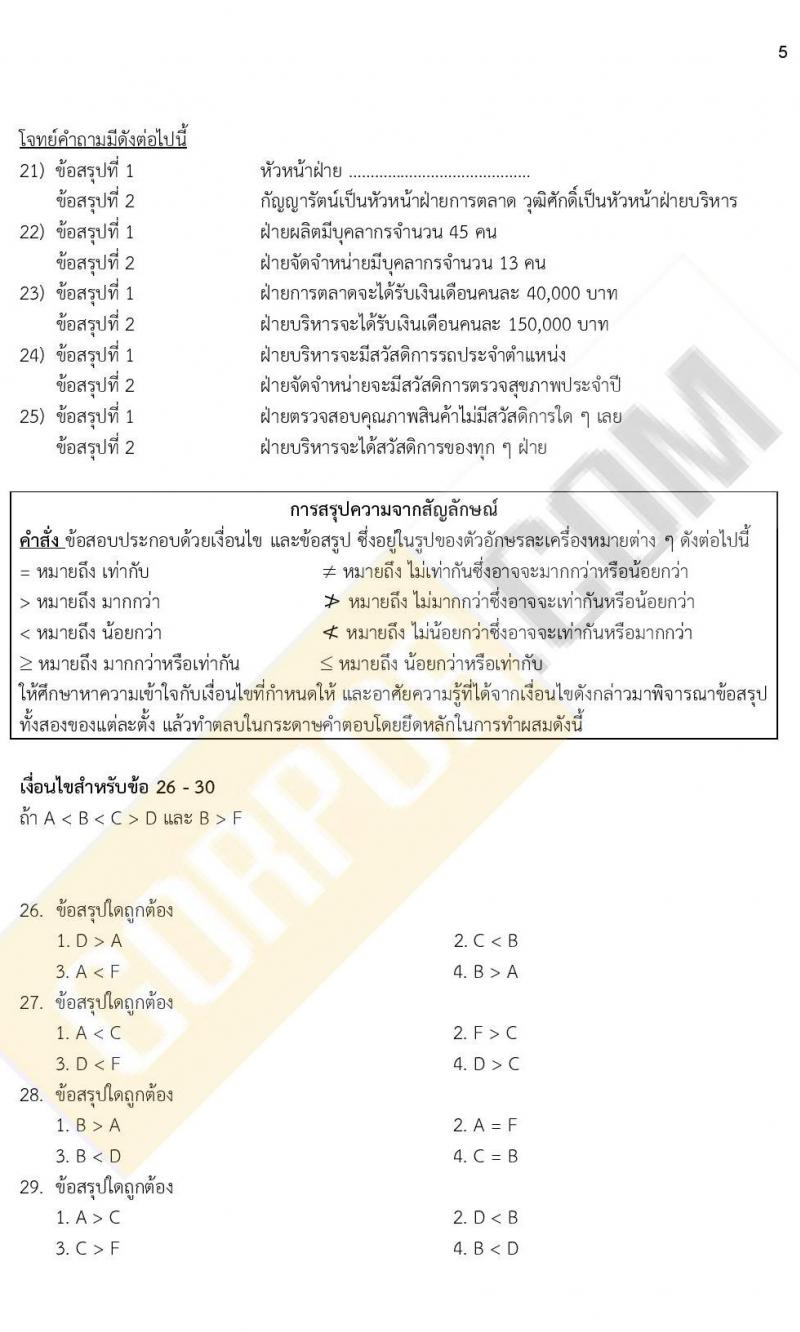 iTest ข้อสอบภาค ก. (e-Exam) ป.ตรี ป.โท ชุดที่ 10/2564