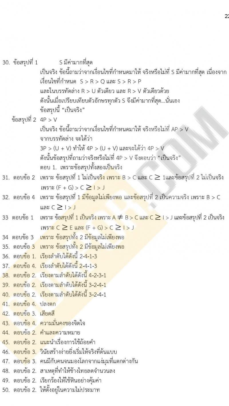 iTest ข้อสอบภาค ก ก.พ. ระดับ ปวช. - ปวส. ชุดที่ 11/2564
