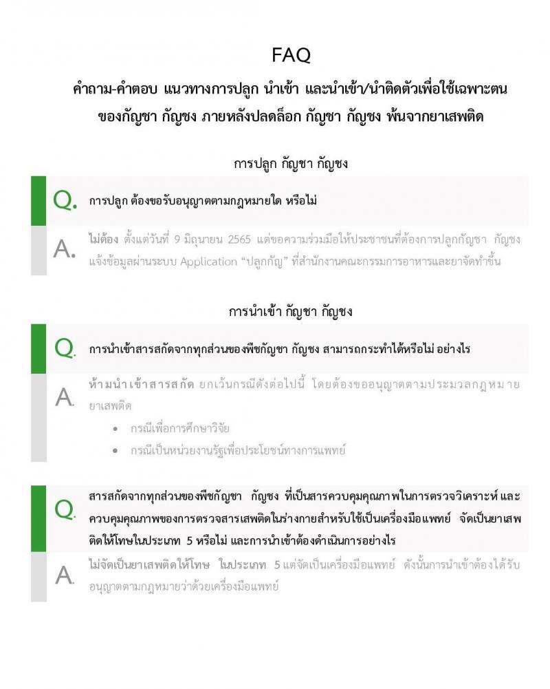 ปลดล็อก กัญชา กัญชง ใช้กัญชาอย่างเข้าใจ