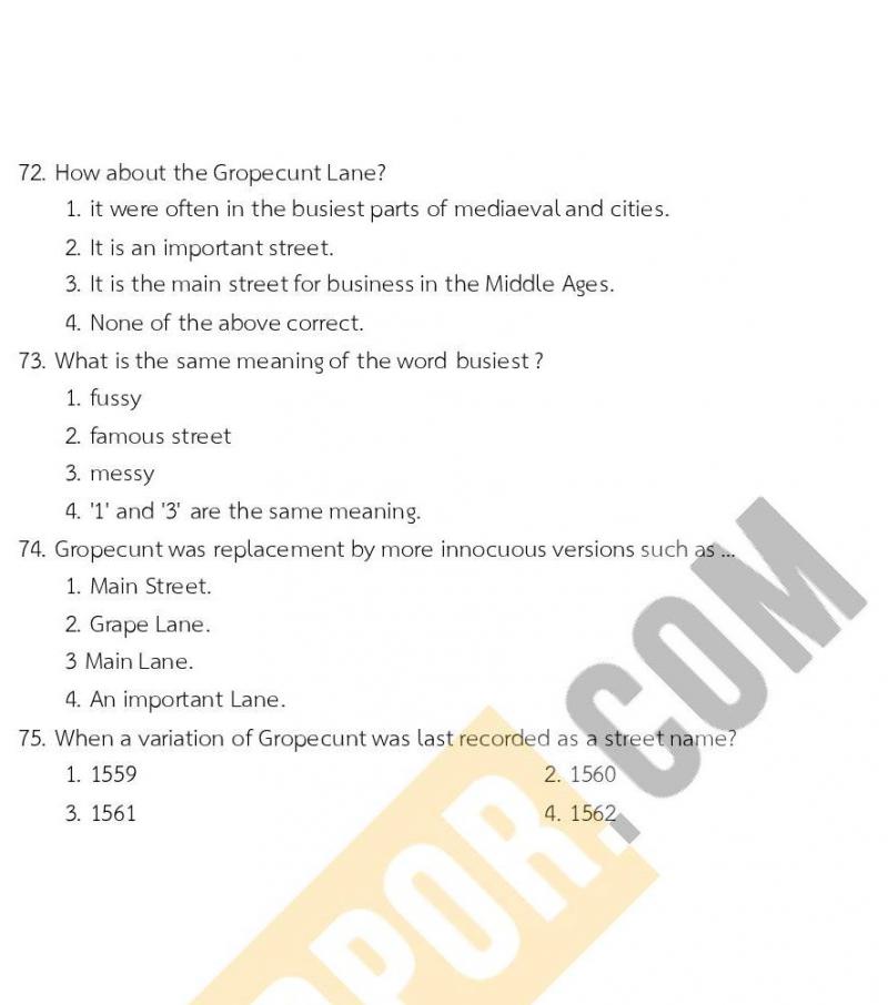 แนวข้อสอบภาค ก (ก.พ.) ระดับ ป.ตรี-ป.โท ชุดที่ 8/2565