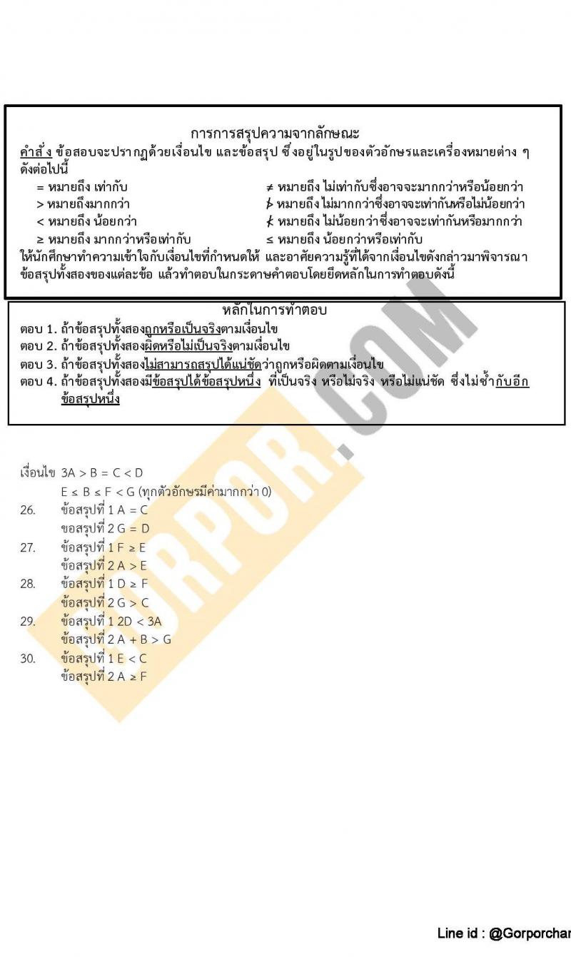 แนวข้อสอบภาค ก (ก.พ.) ระดับ ปวช.-ปวส. ชุดที่ 9/2565