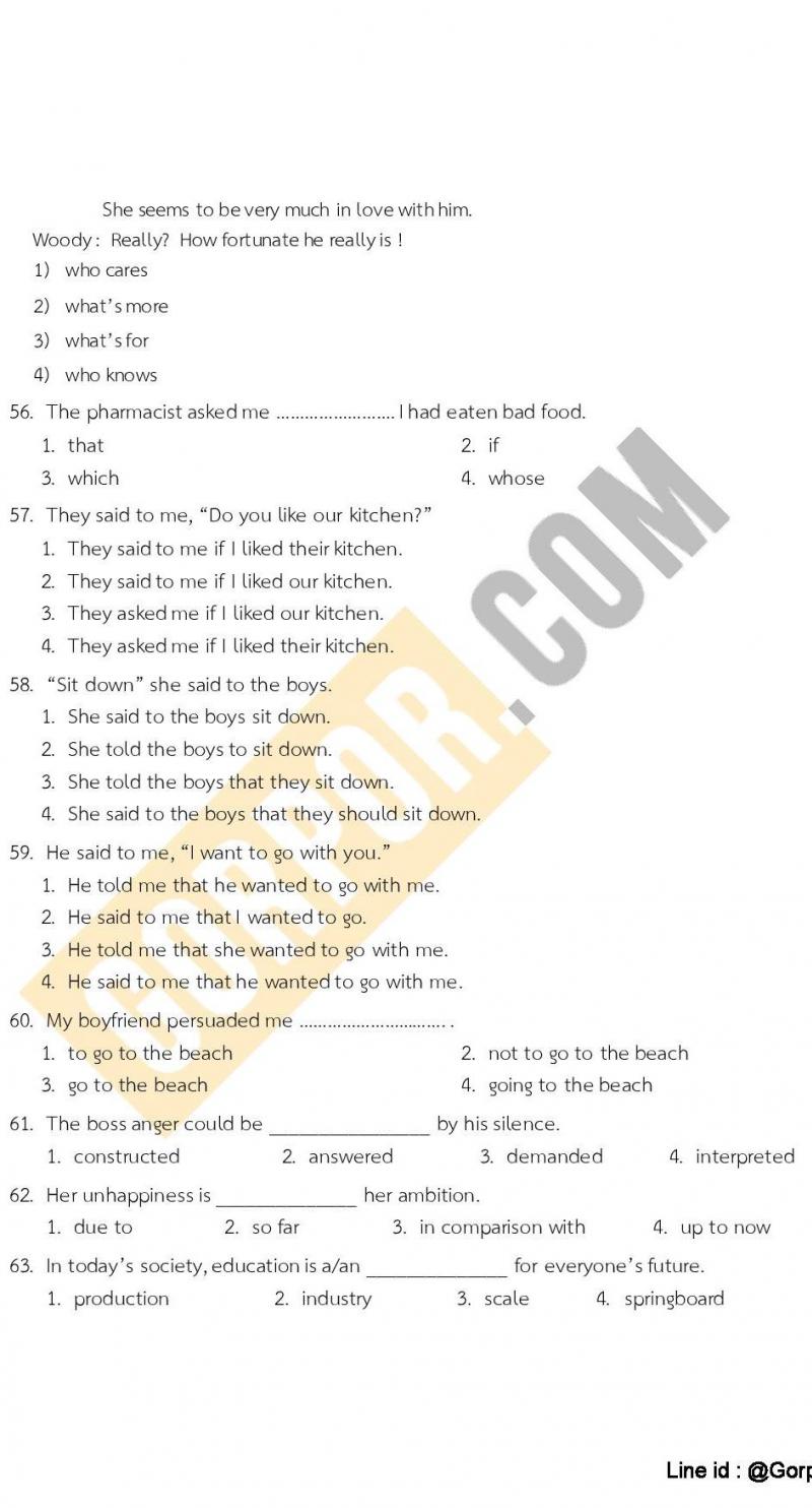 แนวข้อสอบภาค ก (ก.พ.) ระดับ ปวช.-ปวส. ชุดที่ 9/2565