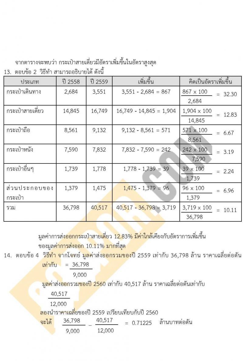 แนวข้อสอบภาค ก (ก.พ.) ระดับ ป.ตรี-ป.โท ชุดที่ 9/2565