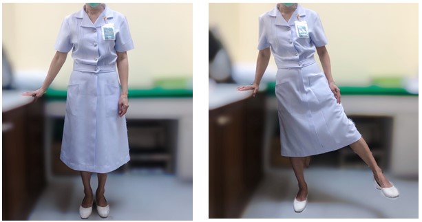 ท่าบริหารสะโพกด้านข้าง