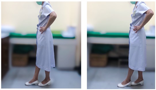 ฝึกการเดินและการทรงตัว