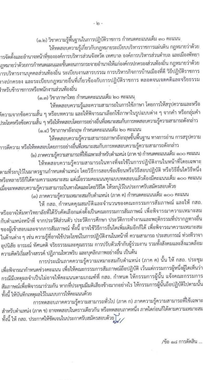 ประกาศ​มาตรฐาน​ทั่วไป​เกี่ยวกับ​หลักเกณฑ์​และเงื่อนไข​การสอบแข่งขัน​ (ฉบับที่​ 4)​ พ.ศ.​ 2566​ สาระสำคัญ